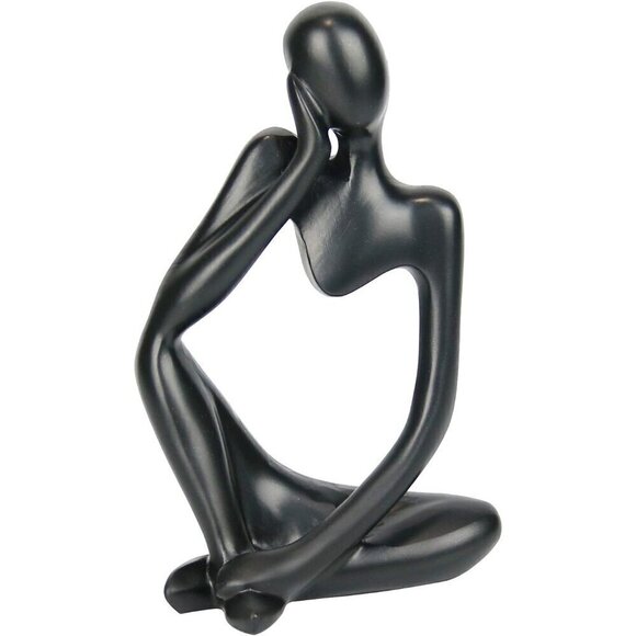Resin Statue Thinker Style Decoration Abstract Sculptures Collectible Figurines - Picture 2 of 8